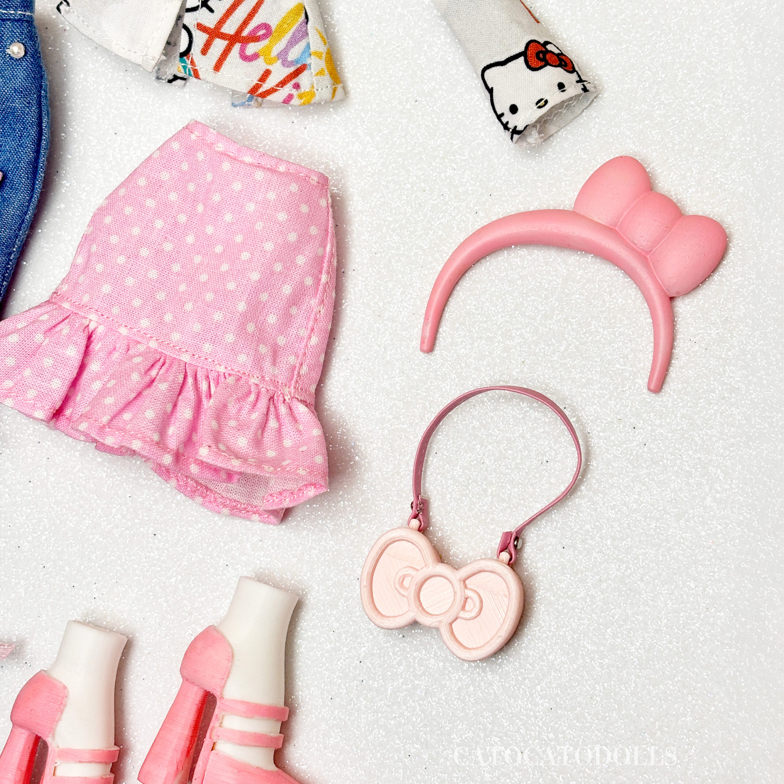 💗 Bubblegum Kitty Vibes – Mini Fashion Pack - Image 4