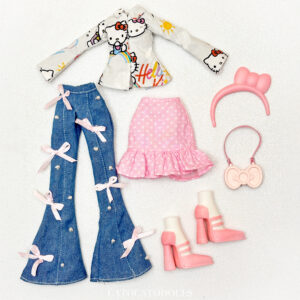 💗 Bubblegum Kitty Vibes – Mini Fashion Pack