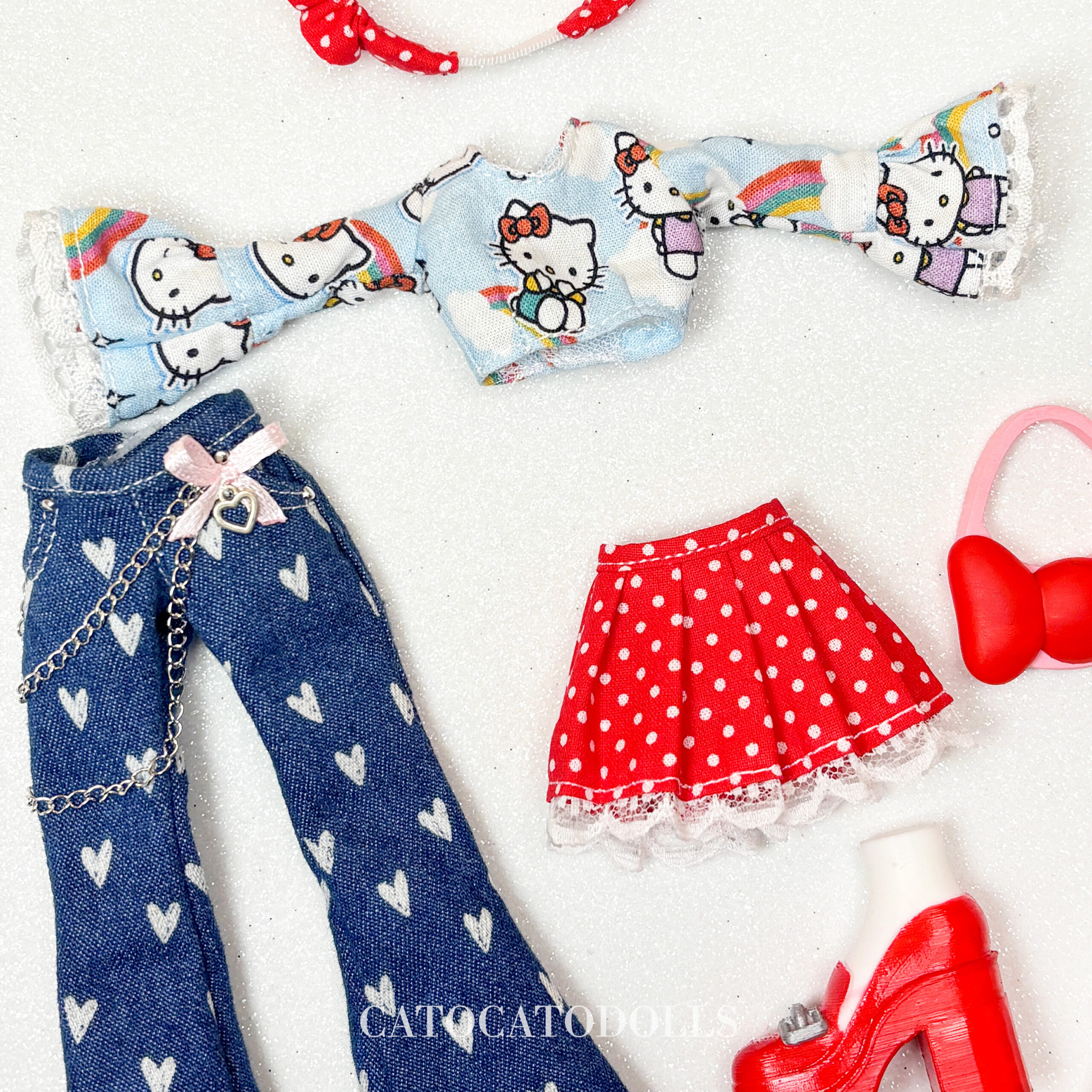 ❤️Red Velvet Street Style – Mini Fashion Pack - Image 4