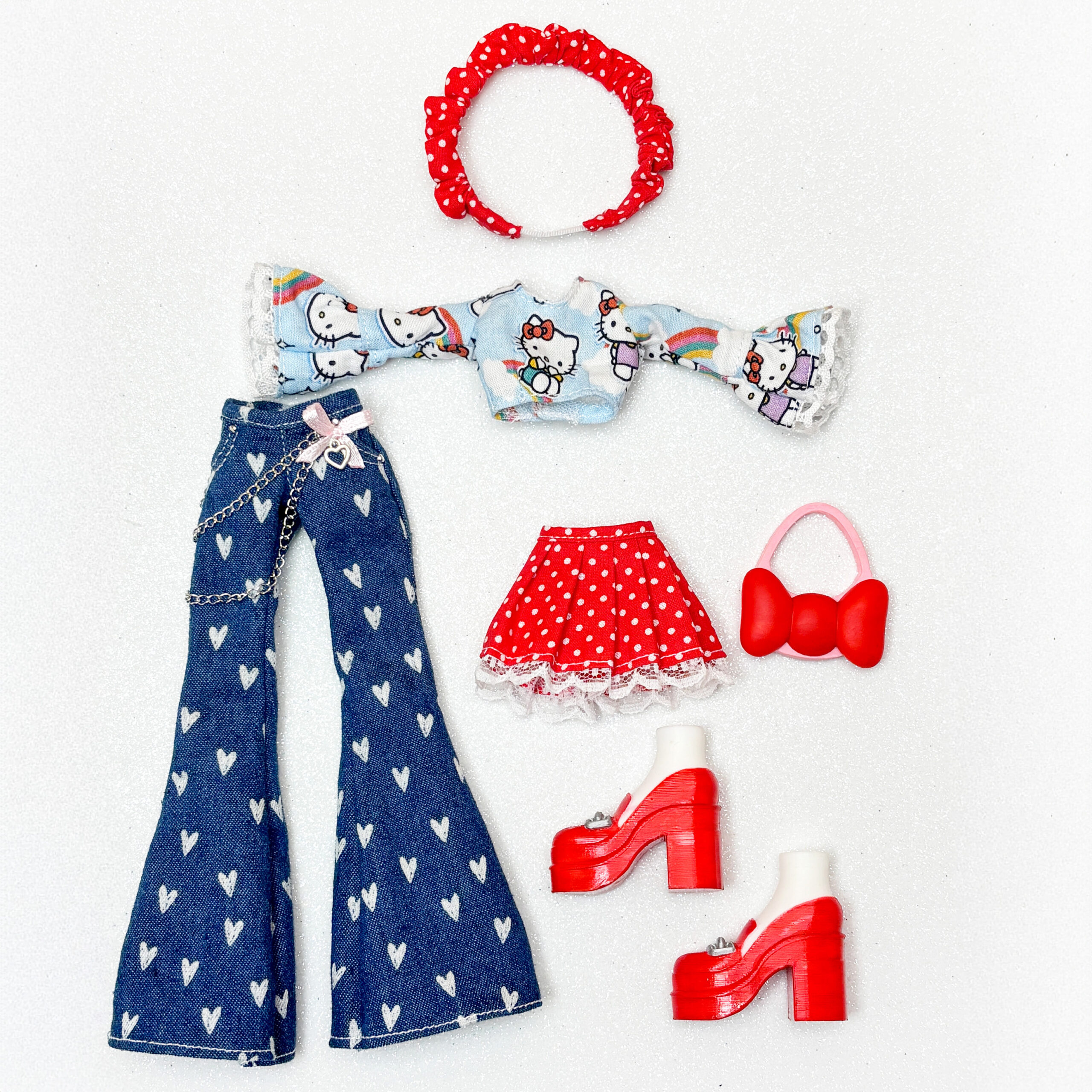 ❤️Red Velvet Street Style – Mini Fashion Pack