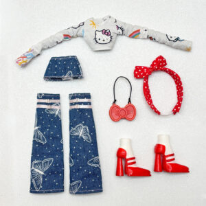 🦋 Butterfly Pop Denim – Mini Fashion Pack