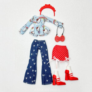 ❤️ Cherry Red Style – Mini Fashion Pack